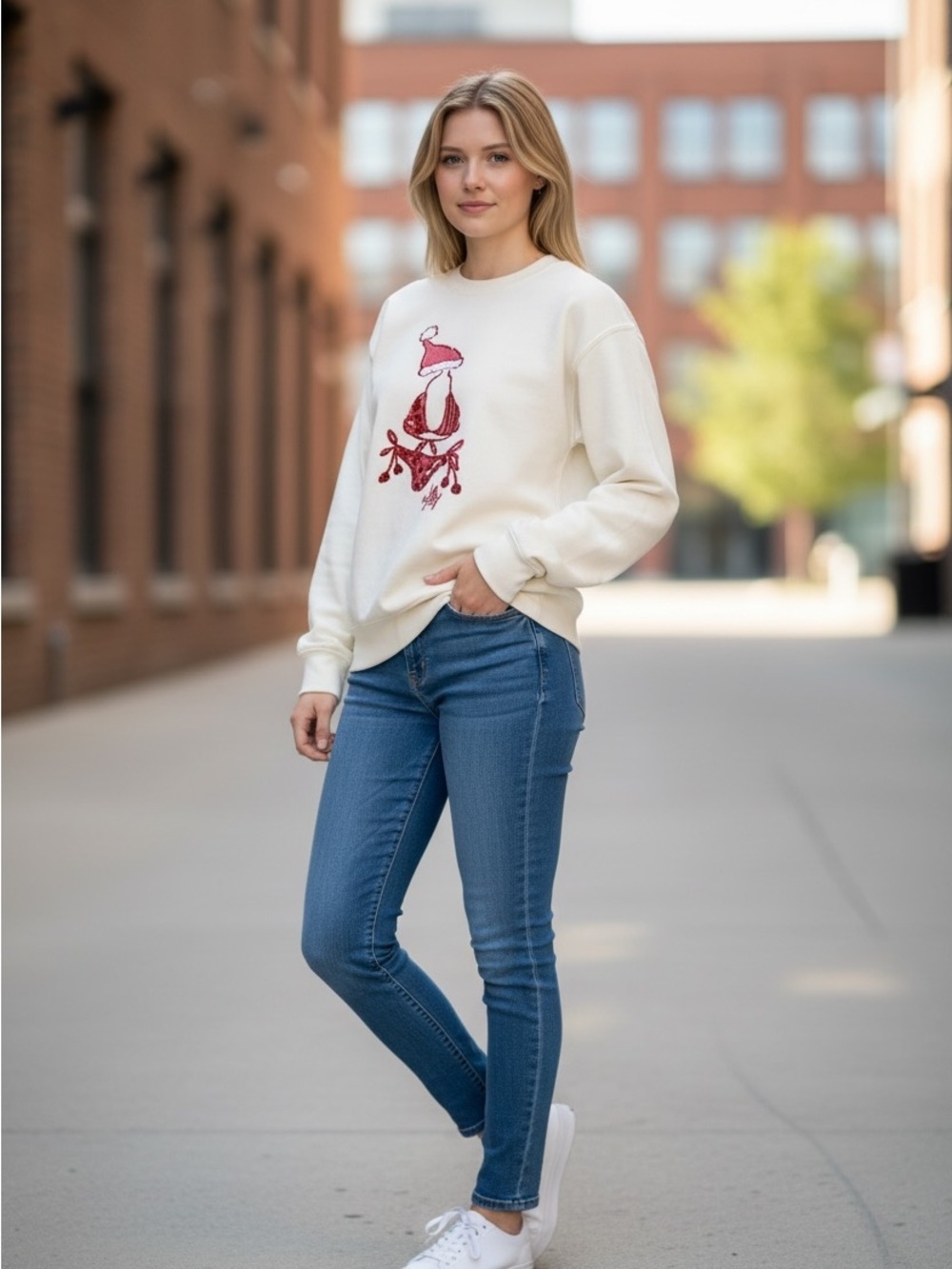 NWT LILLY PULITZER Ballad Cotton Sweatshirt SZ S